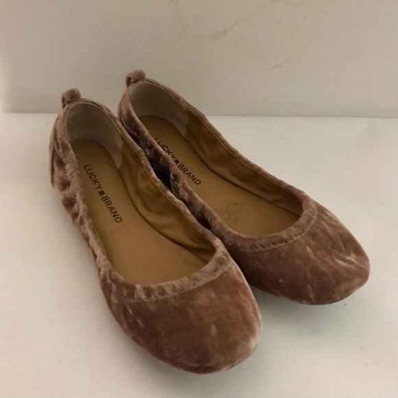 Lucky Brand Velvet Ballet Flats - Picture 10 of 13